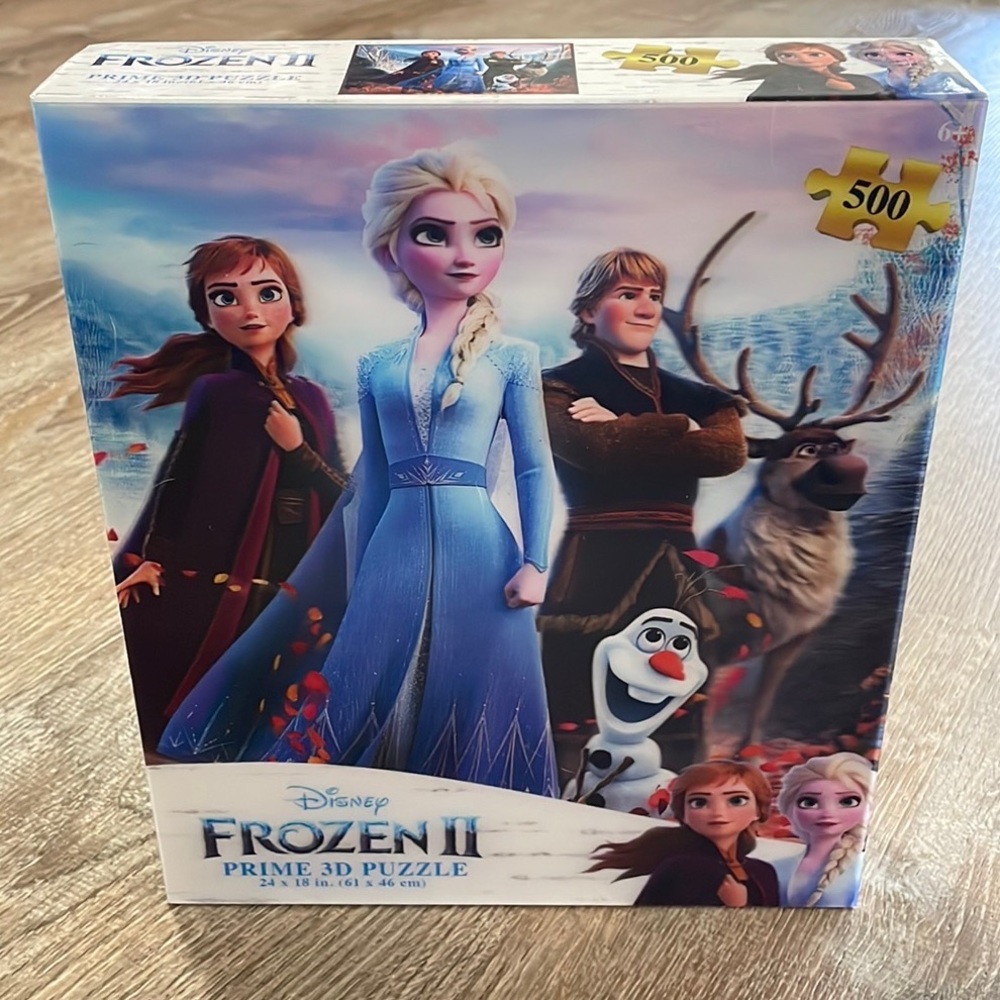 Disney Frozen 500 PC 3D Puzzle